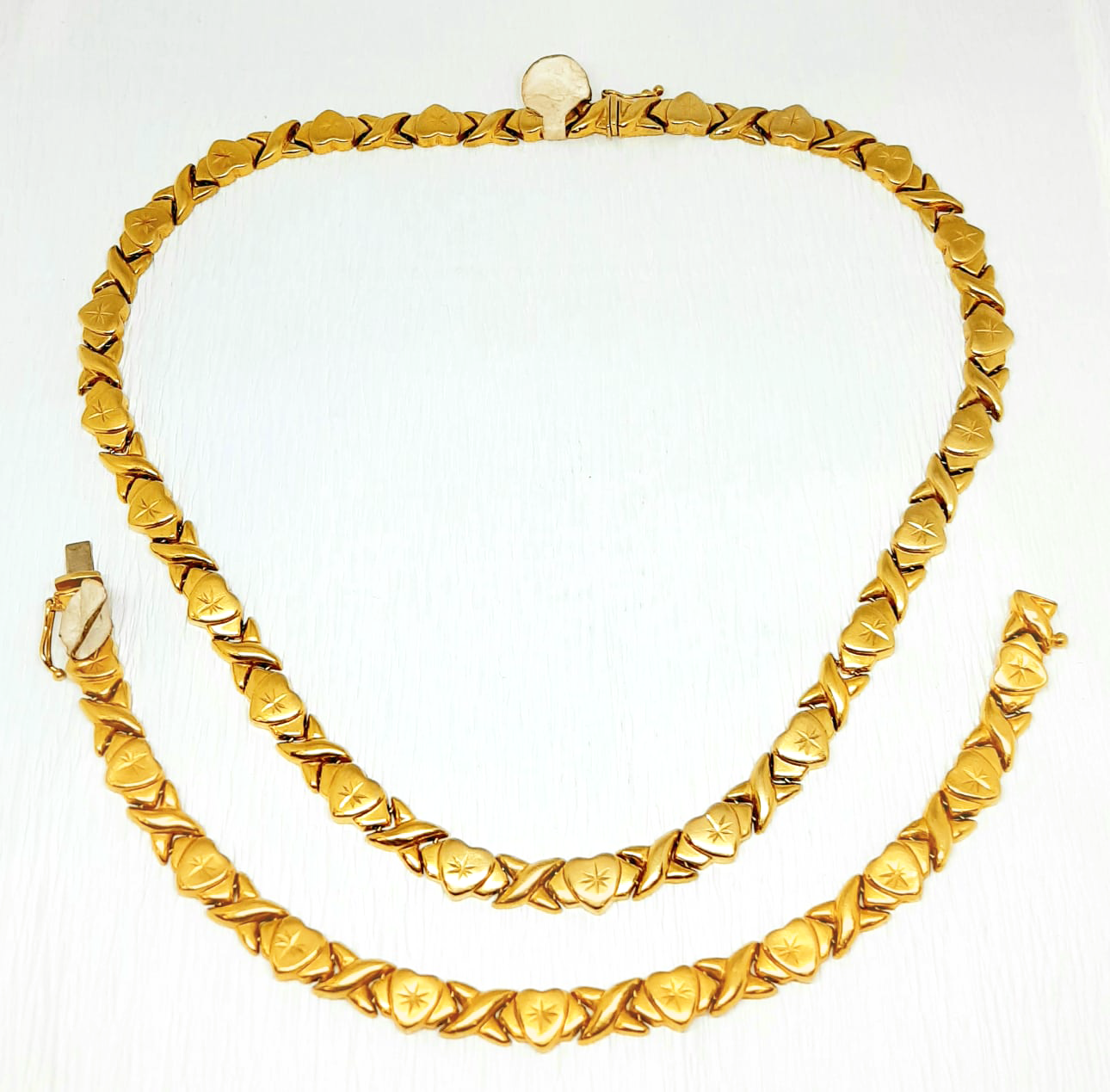 Gold Chain Set